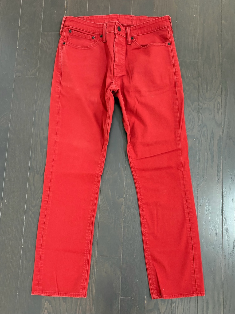 Levi's 511 Men's Red Slim Jeans